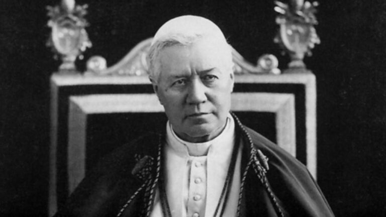 Saint Pope Pius X