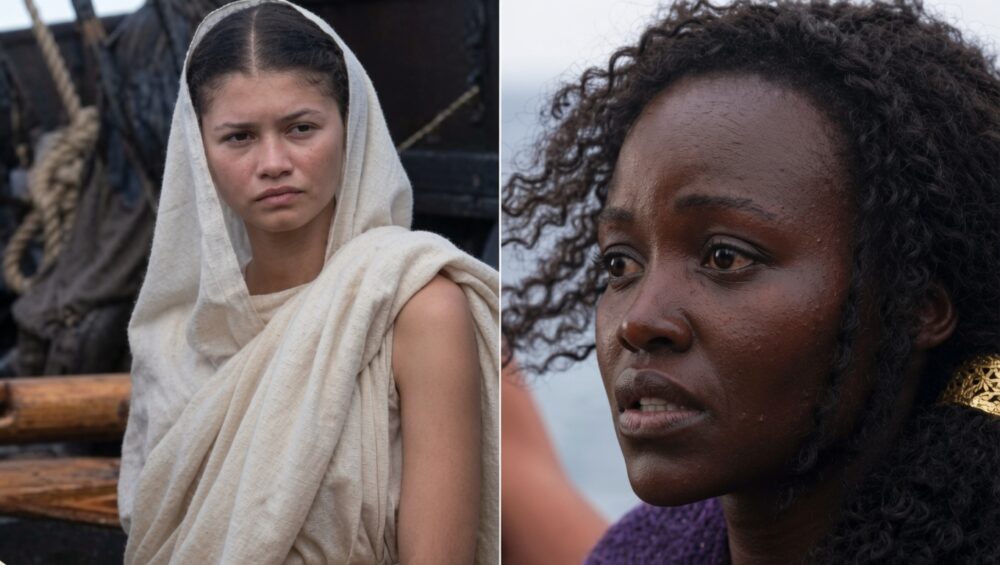 Actress Zenedeya and Lupita Nyong'o.